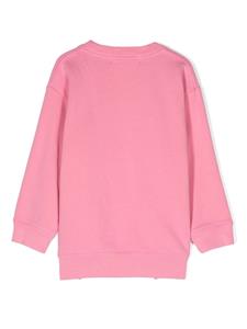 Kids Worldwide Sweater met print - Roze