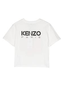 Kenzo Kids Broke katoenen T-shirt - Wit