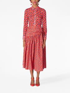 Carolina Herrera Midi-rok met hartprint - POPPY MULTI