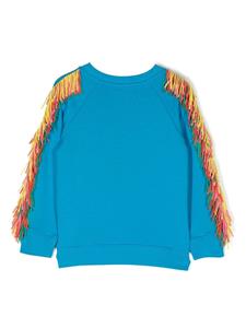 Stella McCartney Kids Sweater met sterrenprint - Blauw