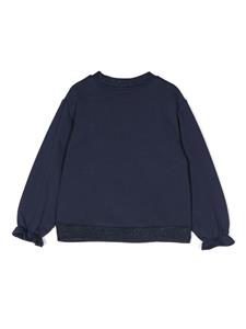 Billieblush Sweater met patch - Blauw