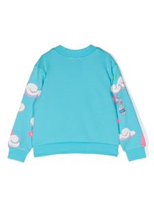 Billieblush Sweater met regenboogprint - Blauw