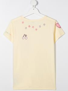 Bonpoint T-shirt met print - Geel