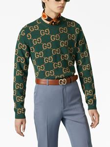 Gucci Intarsia trui - Groen