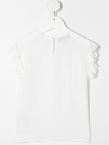 Dsquared2 Kids Blouse met ruches - Wit