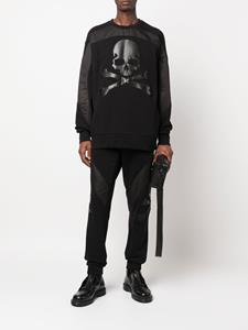 Philipp Plein Sweater met vlakken - Zwart