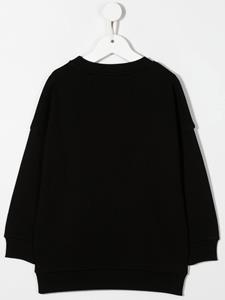 Balmain Kids Sweater met logoprint - Zwart