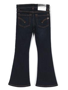 DONDUP KIDS Jeans met logoplakkaat - Blauw