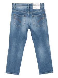 DONDUP KIDS Jeans met logopatch - Blauw