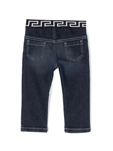 Versace Kids Straight jeans - Blauw