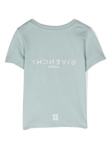 Givenchy Kids T-shirt met logoprint - Blauw