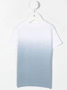 Moncler Enfant T-shirt met logoprint - Blauw