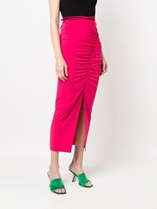 Self-Portrait Asymmetrische jurk - Roze