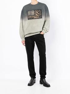 Roberto Cavalli Sweater met patchwork - Grijs