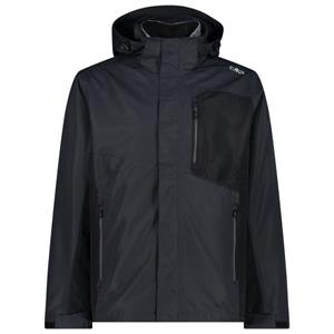 CMP  Jacket Zip Hood Detachable Inner Jacket Twill - 3-in-1-jas, zwart