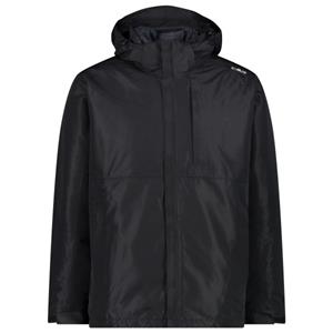 CMP  Jacket Zip Hood Detachable Inner Jacket Taslan - 3-in-1-jas, zwart