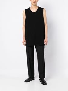 Yohji Yamamoto Oversized hemd - Zwart