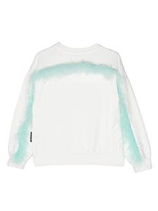 Andorine Sweater met logoprint - Wit
