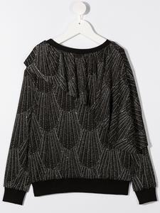 Andorine Sweater met glitter - Zwart