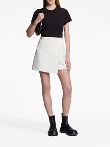 Proenza Schouler White Label tweed wrap miniskirt - Wit