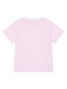 Dolce & Gabbana Kids T-shirt met logo - Roze