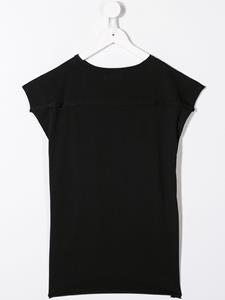 Andorine T-shirtjurk met print - Zwart