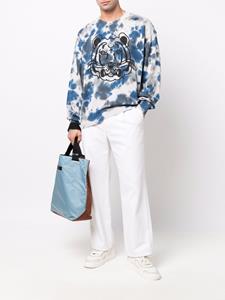 Kenzo Sweater met tijgerprint - Grijs