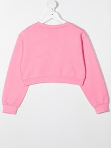 Chiara Ferragni Kids Sweater met logopatch - Roze