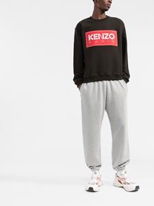 Kenzo Sweater met geborduurd logo - Zwart