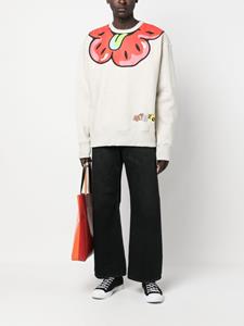 Kenzo Sweater met print - Grijs