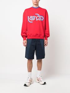 Kenzo Sweater met logoprint - Rood