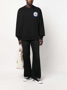 Kenzo Sweater met logoprint - Zwart