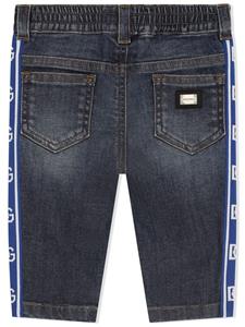 Dolce & Gabbana Kids Straight jeans - Blauw