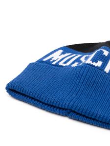 Moschino Kids Sokken met logoprint - Blauw
