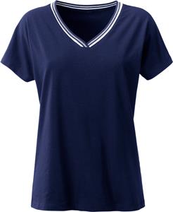 Classic Basics V-Shirt "Shirt", (1 tlg.)