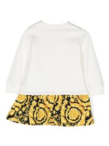 Versace Kids T-shirtjurk met barokprint - Wit