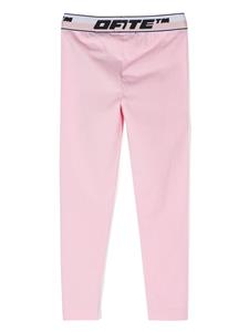 Off-White Kids Katoenen legging - Roze