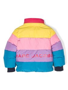 Marc Jacobs Kids Donsjack met colourblocking - Geel