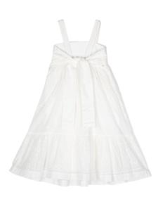 Chloé Kids Mouwloze jurk - Wit