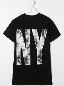Dkny Kids T-shirtjurk met logoprint - Zwart