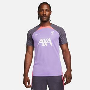 NIKE FC Liverpool Dri-FIT Strike Ausweich T-Shirt Herren 568 - space purple/hot punch/white