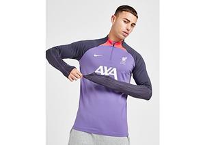 NIKE FC Liverpool Strike Dri-FIT Trainingsshirt Herren 568 - space purple/hot punch/white