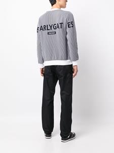 PEARLY GATES Sweater met logopatch - Wit
