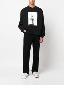 Palm Angels Sweater met fotoprint - Zwart