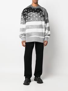 Palm Angels Sweater met sterrenprint - Grijs