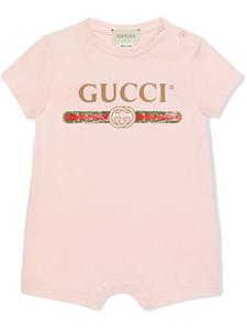 Gucci Kids Baby set met logo - Roze