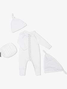 Burberry Kids Driedelige baby cadeauset - Wit