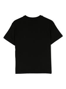 MSGM Kids T-shirt met borstzak - Zwart