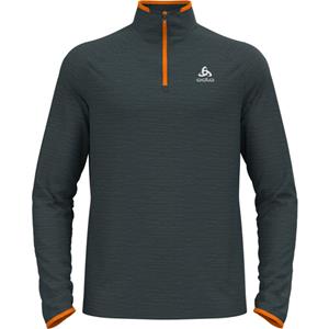 Odlo T-Shirt Mid Layer 1/2 Zip Run Easy Warm