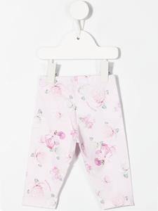 Monnalisa Legging met bloemenprint - Roze